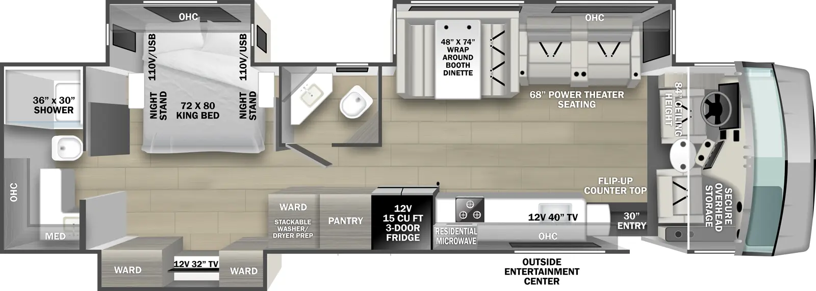 Fr3 Plus 35G Floorplan